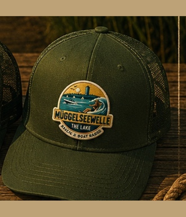 Lake Green Cap – Grün – Vorderseite
