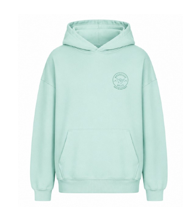 Kids Hoodie – Mint – Vorderseite