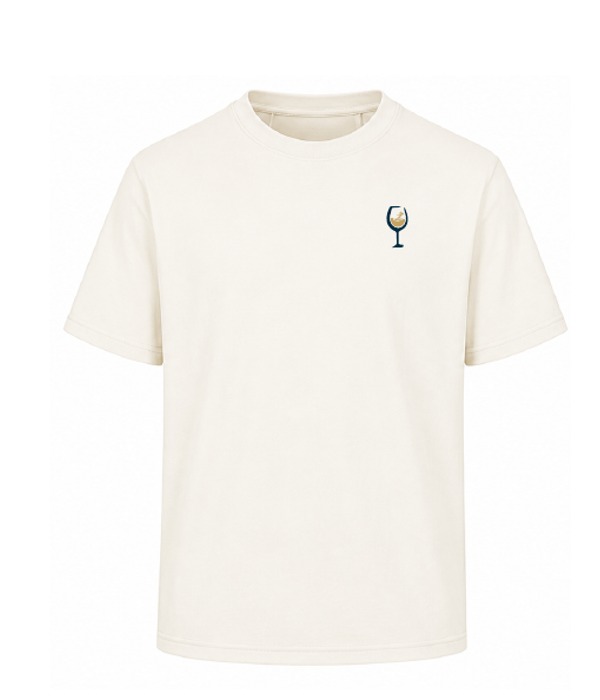 Wine T-Shirt – Creme – Vorderseite